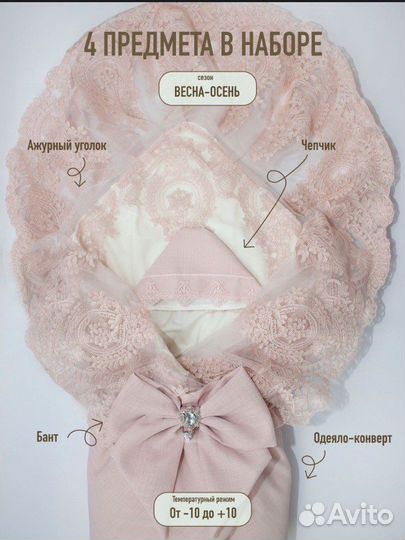 Конверт на выписку для девочки. Весна-лето-осень