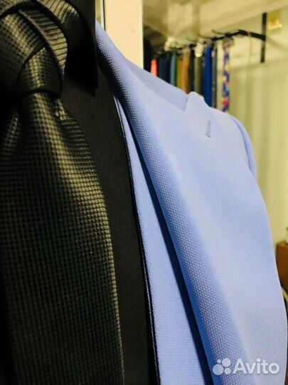 Мужской костюм влитой premium