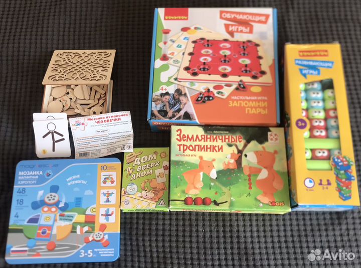 Развивающие игрушки 3-5 лет
