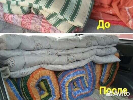 Чистка Реставрация подушек матрасов одеял