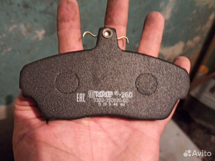 Колодки на газель бизнес