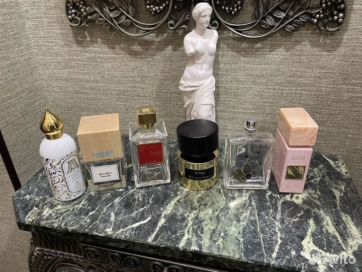 Пустые флаконы от оригинального парфюма