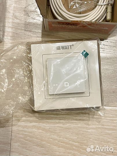 Iq watt терморегулятор IQ thermostat D white WI-FI