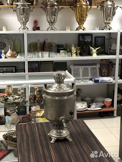 Самовар на дровах 7 литров Тульский