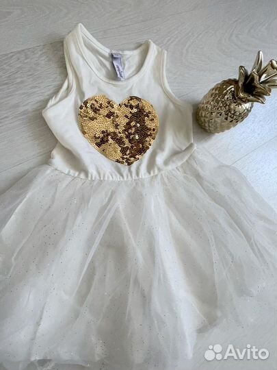 Платье для девочки 86