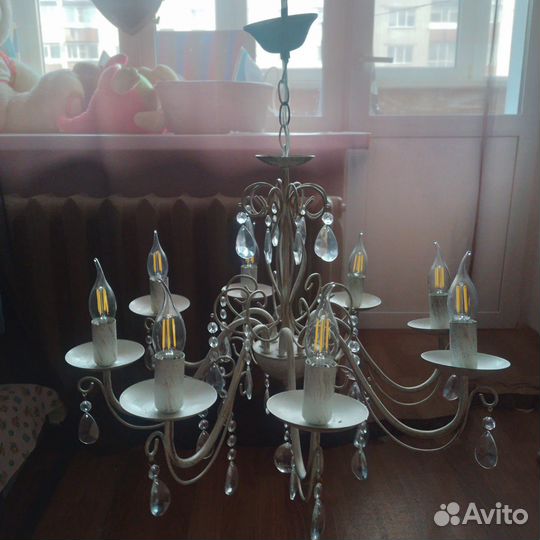 Люстра потолочная подвесная бу