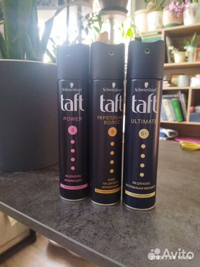 Лак для волос taft