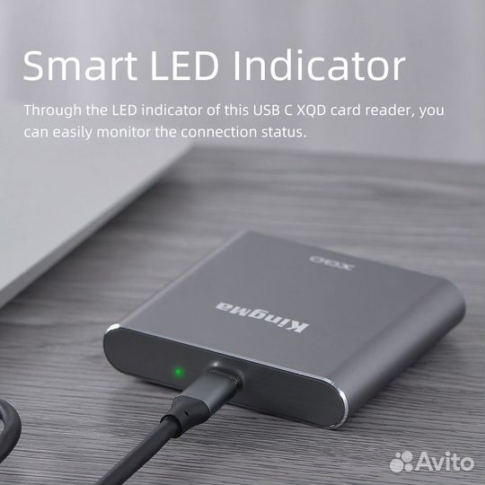 Картридер XQD Sony/Lexar/NIkon/Delkin