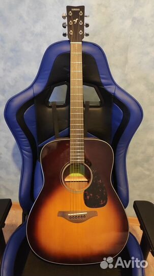 Гитара Yamaha FG800 Exclusive Brown Sunburst