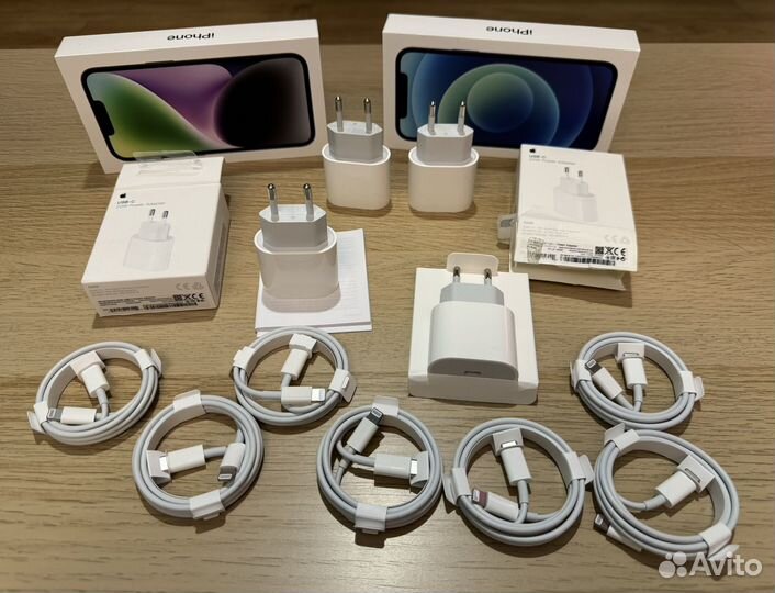 Провод Apple Lightning и USB Type-C новый оригинал
