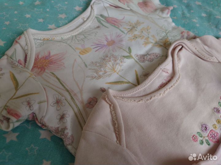 Комплект боди next 6-9 мес. Цена за всё