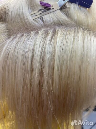 Профессиональное Наращивание волос.Имеется сертифи