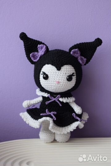 Вязаная игрушка куроми