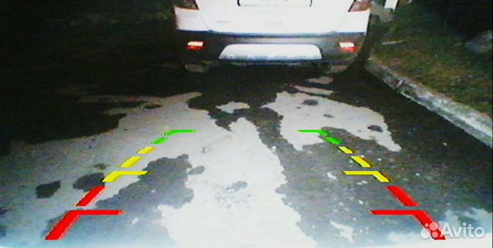 Камера заднего вида Bicam (A107) белая