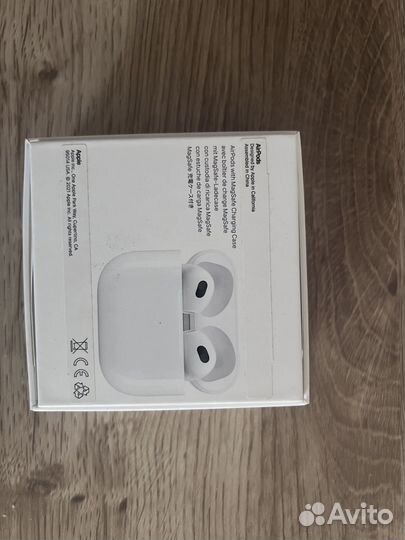 Наушники apple Airpods 3 без кейса