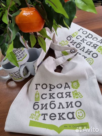 Печать на кружках, ручках, сувенирах