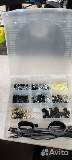 Комплект крепежа для пк - винтики,болты,стяжки