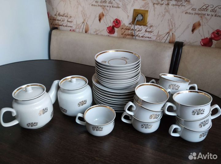 Чайный сервиз Богдановичи СССР