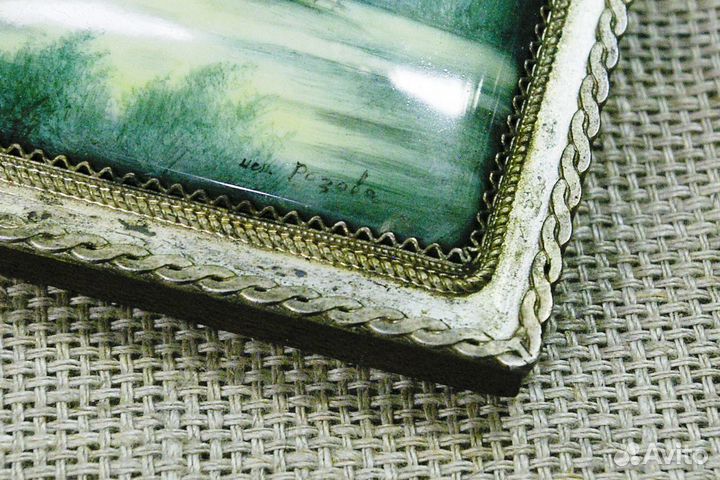 Панно Плакетка Финифть Ростовская Эмаль