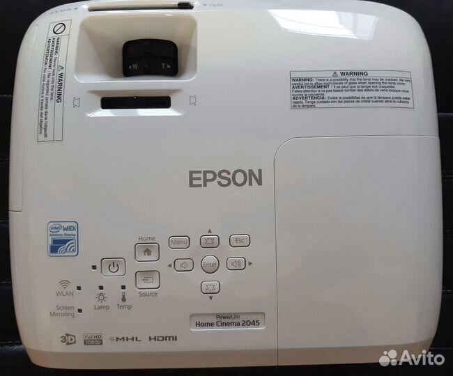Проектор Epson 2045/TW5350 3D 2hdmi/WiFi 35000:1