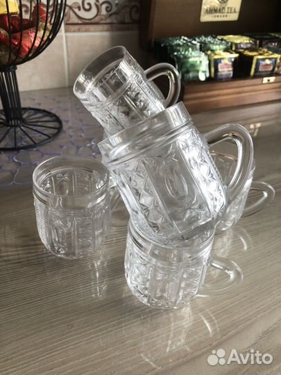 Хрустальные бокалы СССР