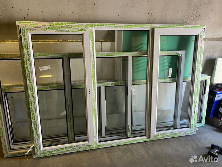 Окна пластиковые пвх новые