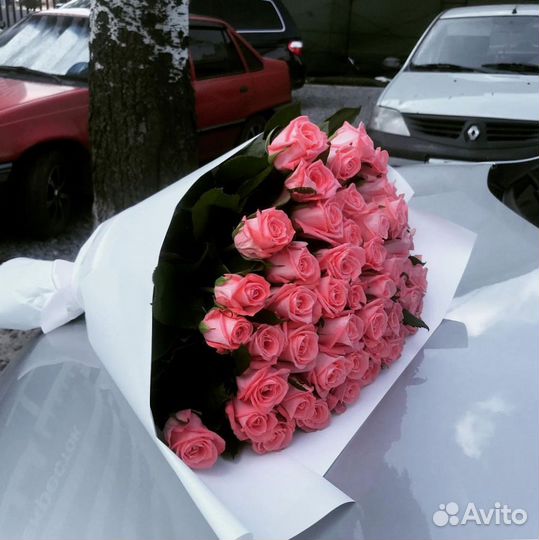 101 роза цветы букеты доставка