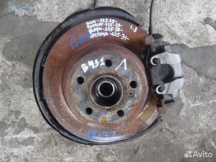 Диск тормозной задний mercedes W212 s1107879