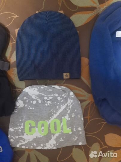 Шапки детские, краги зимние