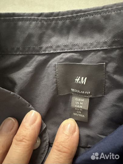 Рубашки h&m 180р-р