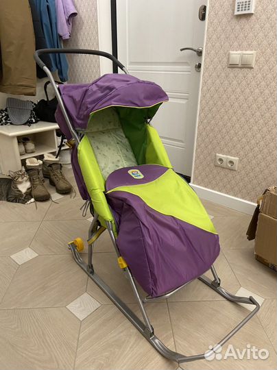 Санки коляска ника