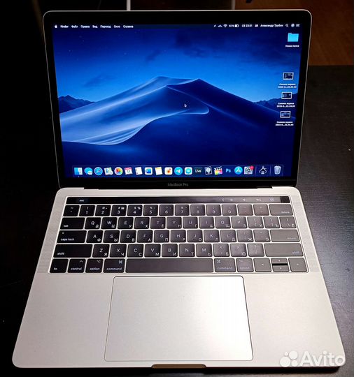 Macbook pro 13 2017 touch bar 256-16gb