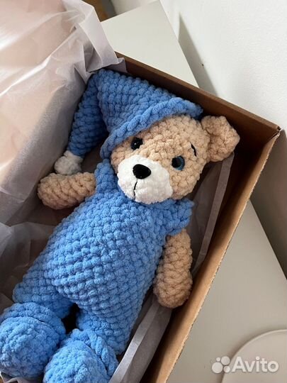 Игрушки из плюшевой пряжи