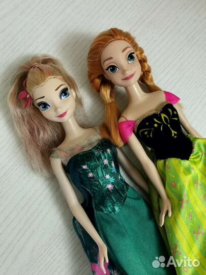 Эльза и Анна парой 2 куклы Холодное сердце Disney