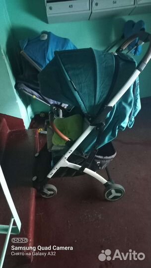 Санки коляска nika