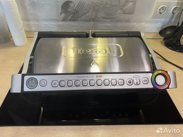 Гриль tefal optigrill xl