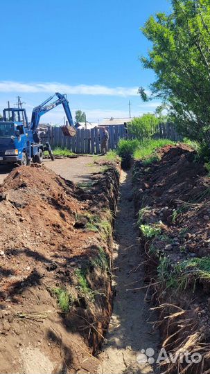 Экскаватор услуги