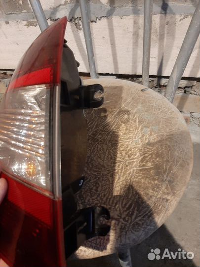 Задняя фара skoda rapid