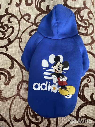 Кофта с капюшоном для собак