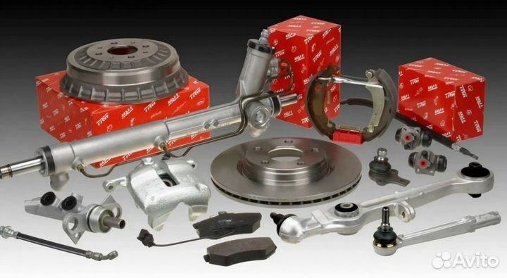 Скоба суппорта задн л/пр