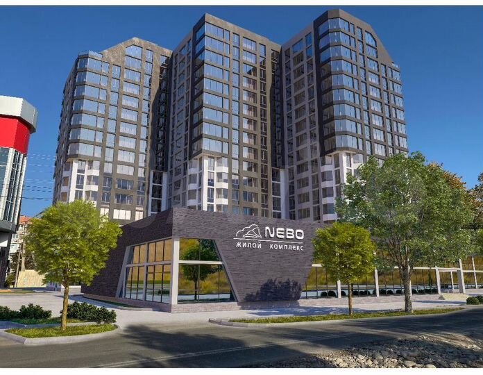 1-к. квартира, 44,1 м², 3/16 эт.