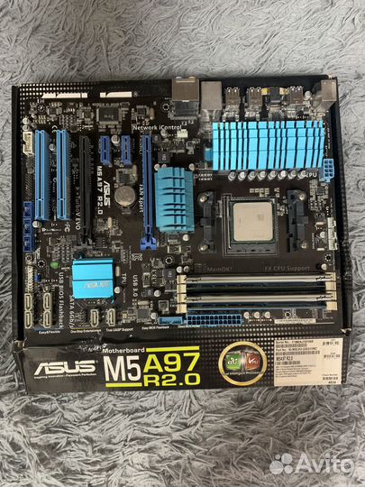 Комплект Asus M5a97 r2.0 + fx6300 + 16gb