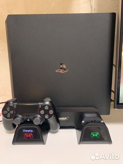 Подставка для ps4 с вентилятором и зарядкой