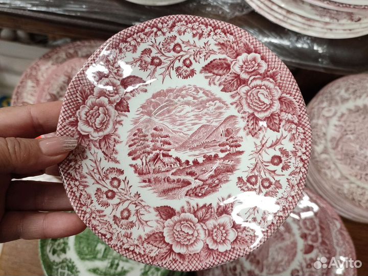 Блюдца, тарелки Англия