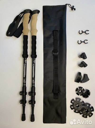 Палки для скандинавской ходьбы телескопические