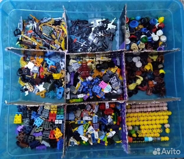 Конструктор lego россыпью с инструкциями