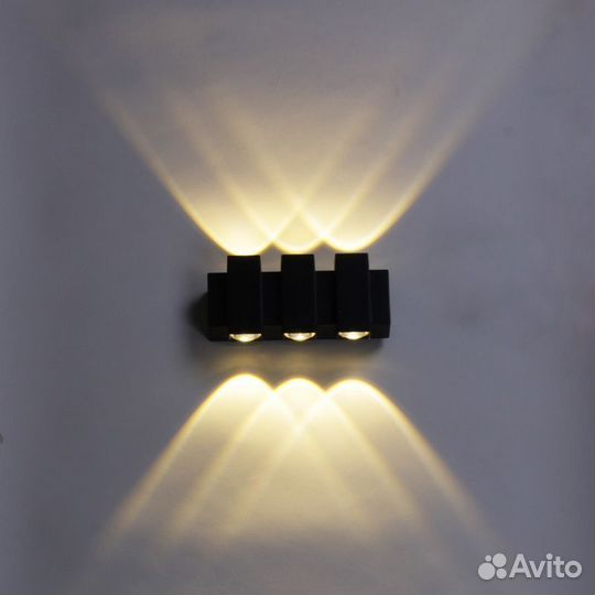 Уличные настенные светильники