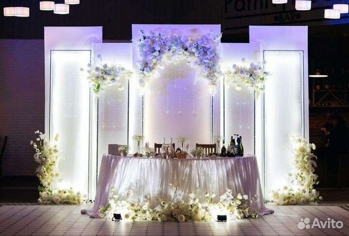 Оформление свадьбы, свадебный декоратор