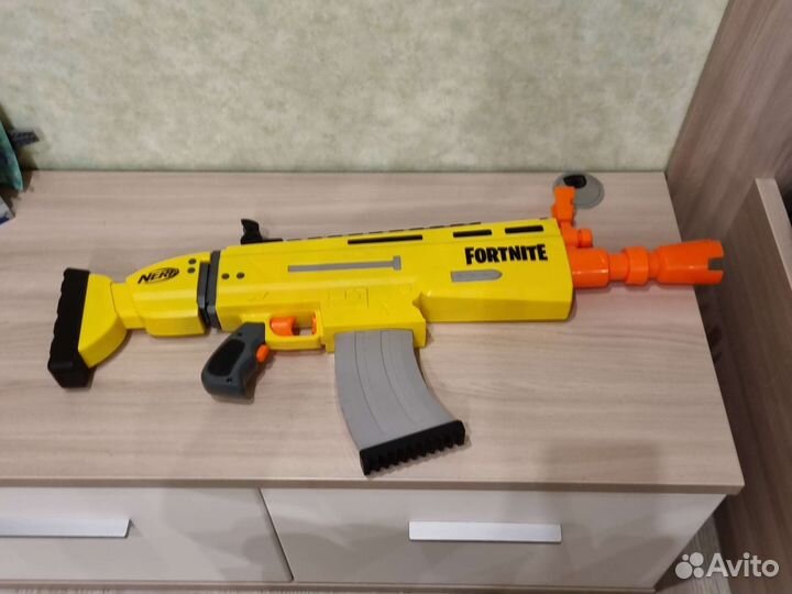 Игрушка Nerf фортнайт скар