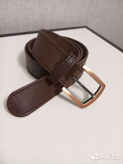 Ручная работа. Ремень мужской кожаный